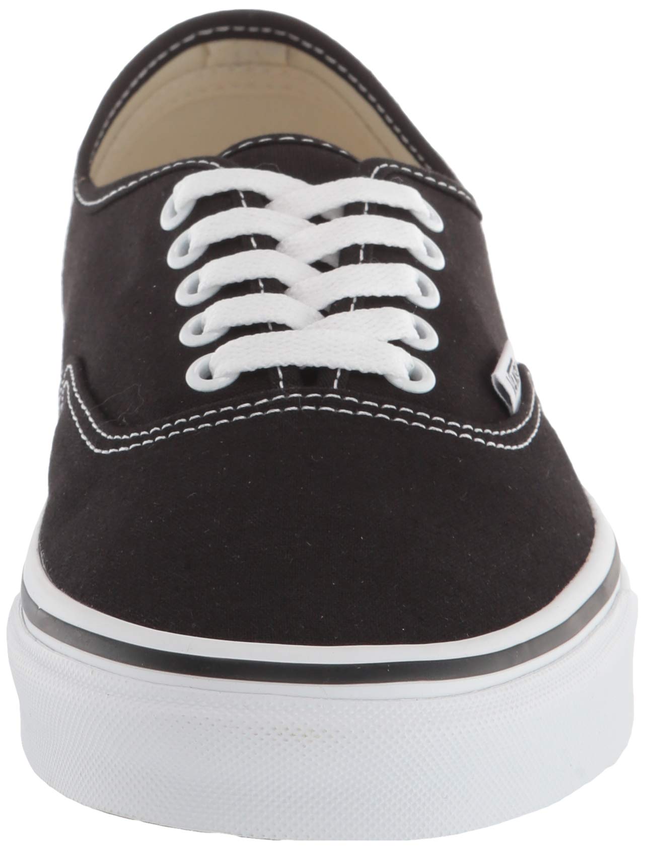 Vans Authentic Unisex Sneakers - Black & White Canvas Shoes for Men & Women | Casual Wear, Skateboarding, Street Style