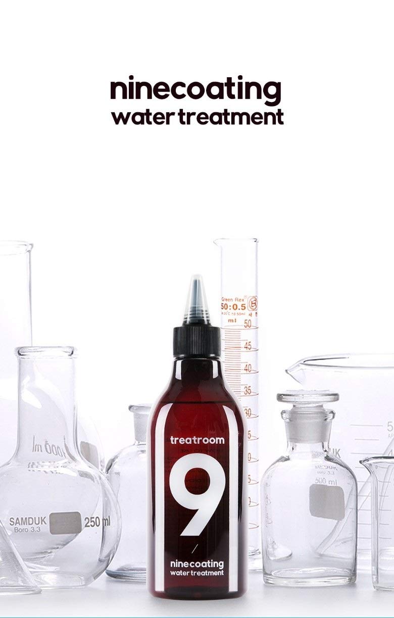 Nine Coating Water Treatment (230ml /7.77 oz) - 3 Pack Korean Hair Care Set for Damaged Hair | Deep Conditioning & Repair Treatment | Perfect for Salon-Style Hair Care at Home