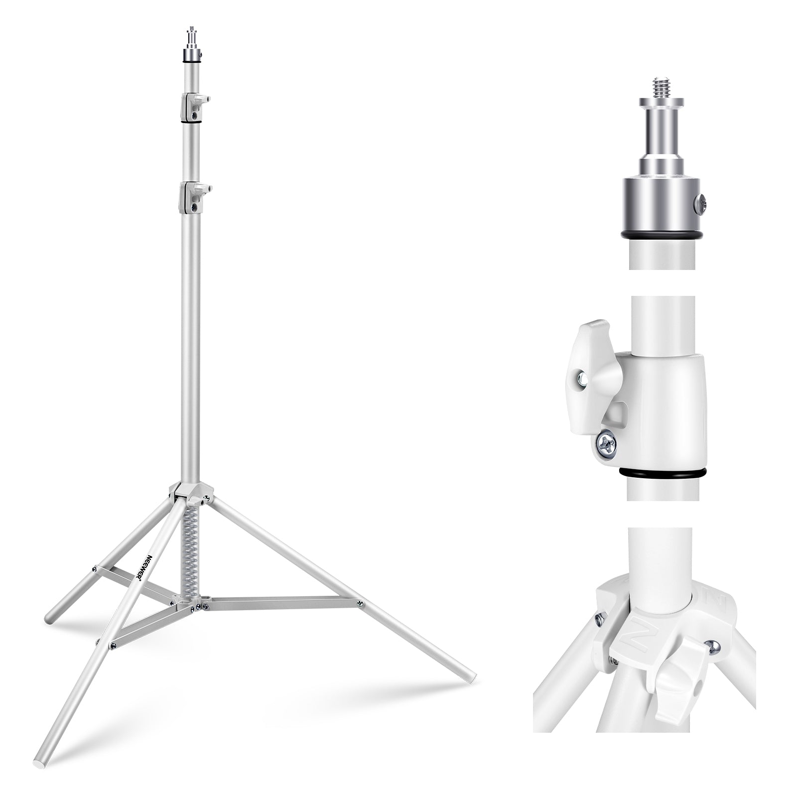 NEEWER ST 200 200cm Professional Photography Light Stand - Heavy Duty Aluminum Tripod for Studio, Video & Portrait Shooting