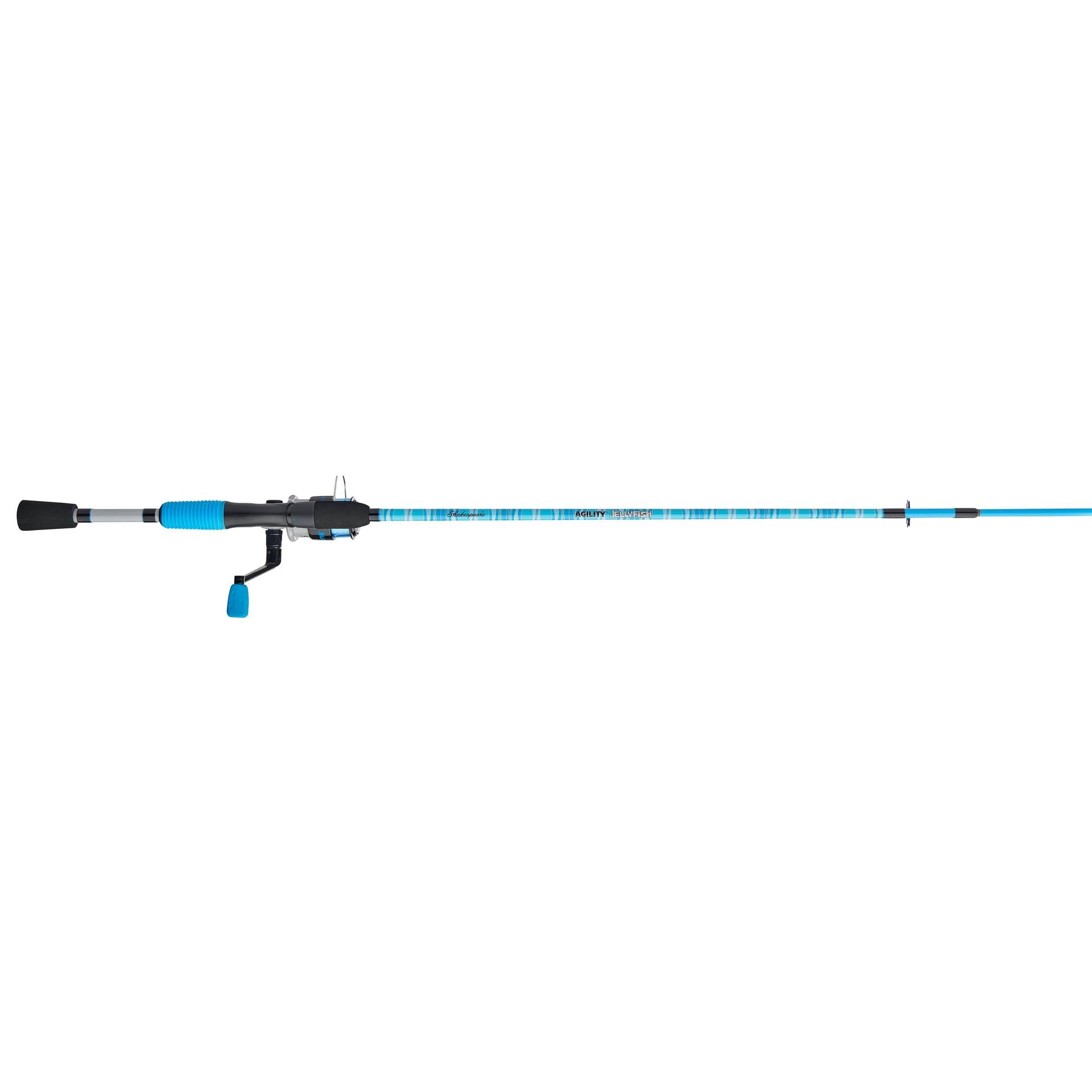 Jellyfish® Spinning Fishing Rod and Reel Combo - Lightweight Spinning Combo for Freshwater & Saltwater Fishing - Perfect for Beginners and Experienced Anglers (Great for Pier, Shore, and Boat Fishing)