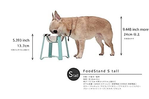 Premium Ceramic Pet Bowl for Cats & Small Dogs - Durable, Non-Tip Design for Food & Water - Perfect for Home, Kitchen, or Outdoor Use