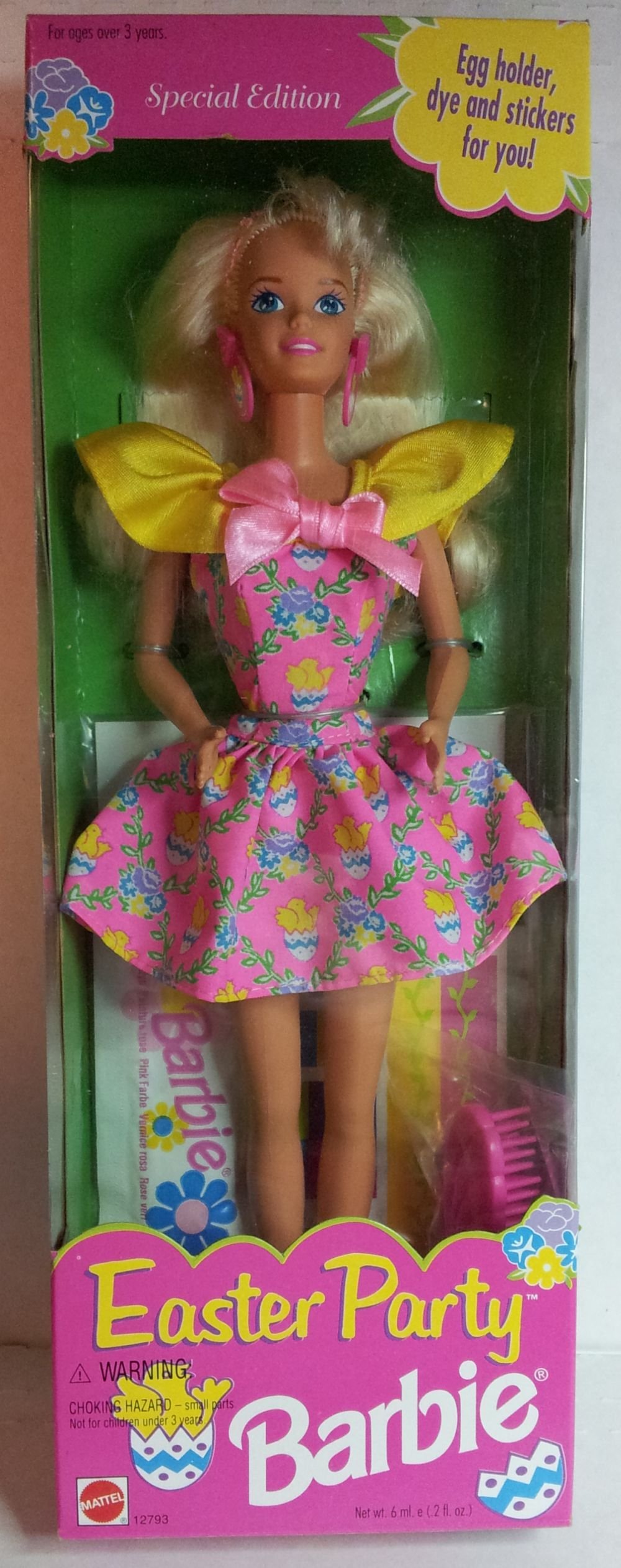 Easter Party Barbie Doll - Special Edition Collectible for Easter Celebrations, Gift Giving & Holiday Decor