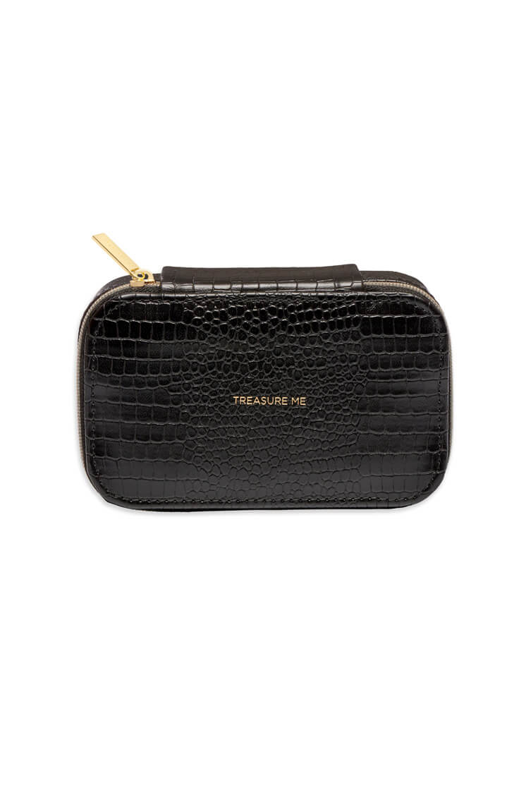 Treasure Me Mini Jewelry Box - Elegant Storage for Rings, Necklaces & Earrings - Perfect for Travel, Gifts & Home Decor
