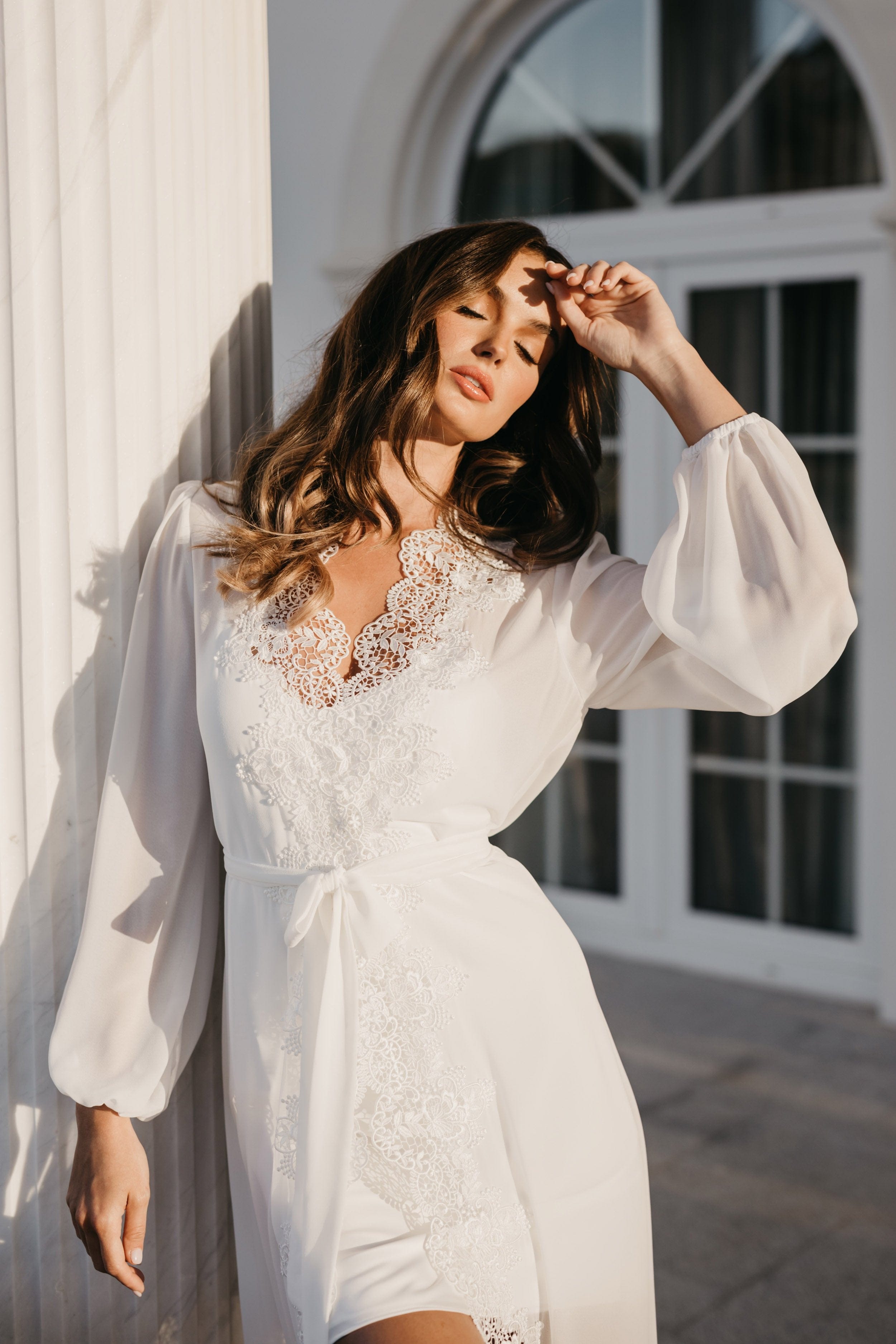 Layla Lace Trim Maxi Dress with Slip - Elegant Long Flowy Dress for Women | Perfect for Weddings, Parties & Special Occasions
