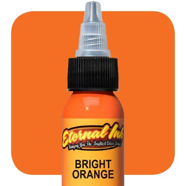 Bright Orange Eternal Ink - 1 oz Bottle for Calligraphy, Art & DIY Projects - Long-lasting & Vibrant Pigment