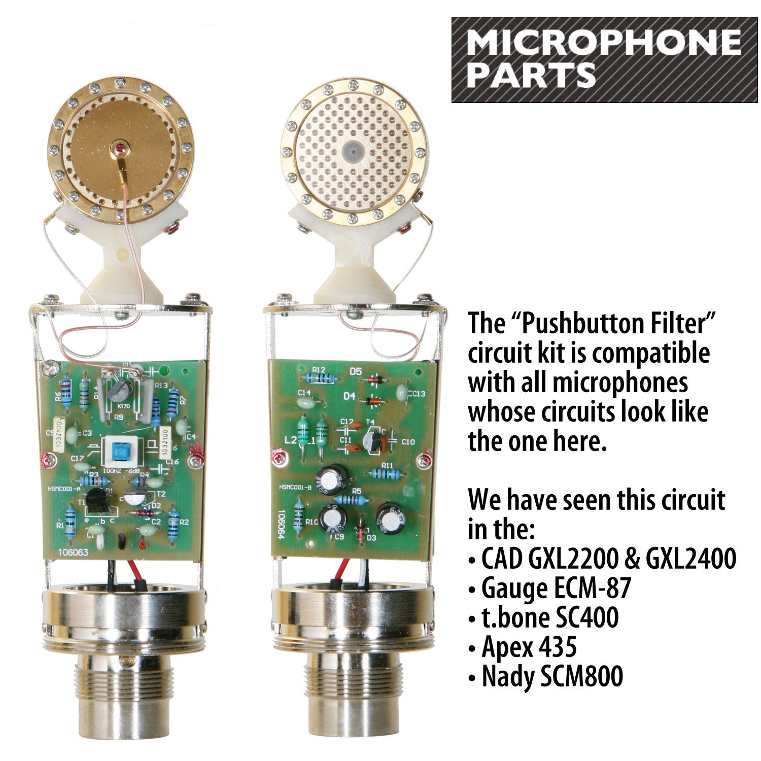 Push Button Filter Circuit Upgrade Kit - High Performance Electronic Component for DIY Audio & Guitar Pedal Projects | Perfect for Home Studio & Music Equipment Repair