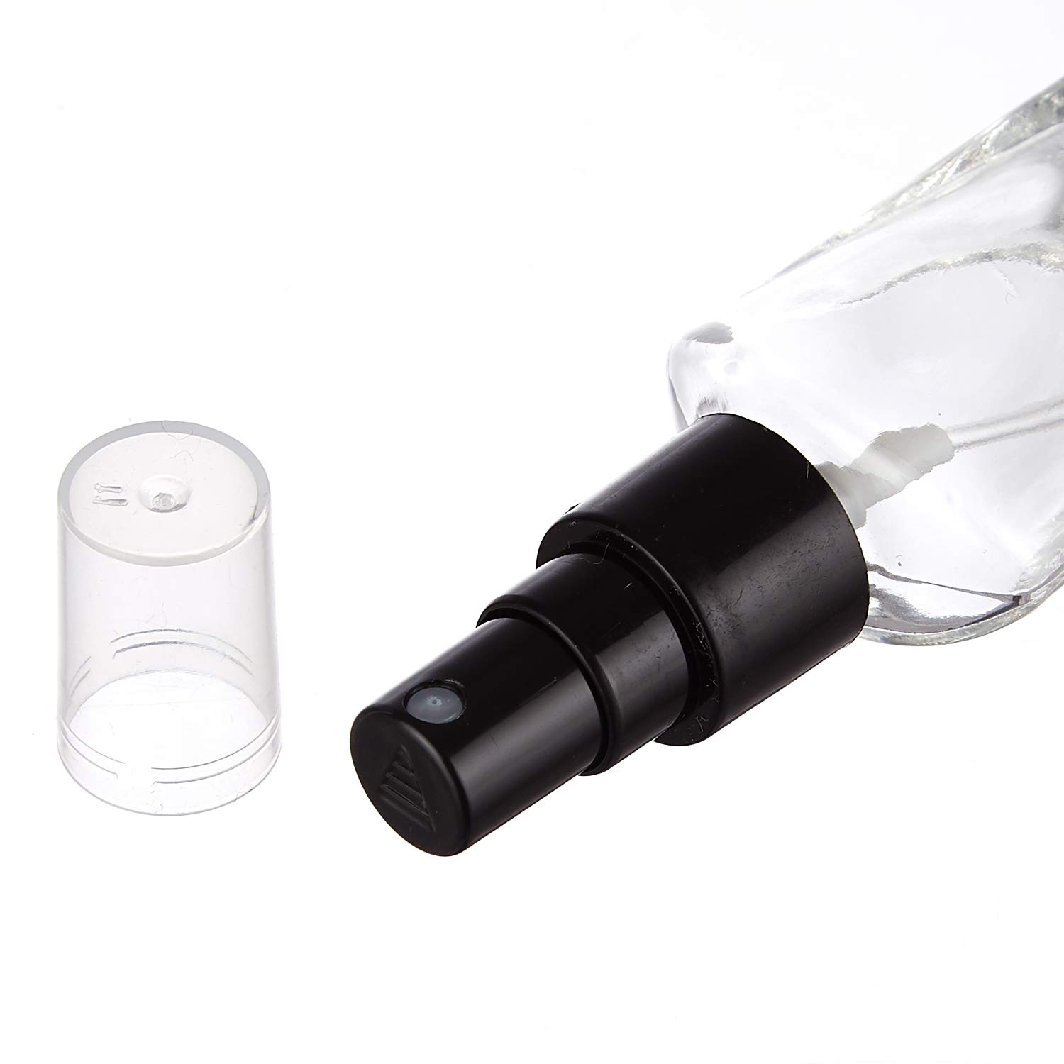 GRN 6ML Refillable Mini Glass Fine Mist Spray Bottles (10-Pack) - Perfect for Perfume, Essential Oils & Aromatic Water Blends | Travel, Home & DIY Beauty Use