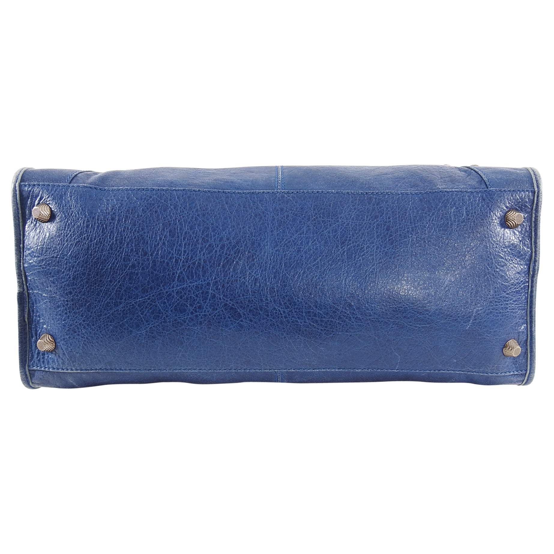 Balenciaga Blue Lambskin Large Giant 21 Work Bag - Luxury Designer Handbag for Women, Perfect for Office, Travel & Everyday Use