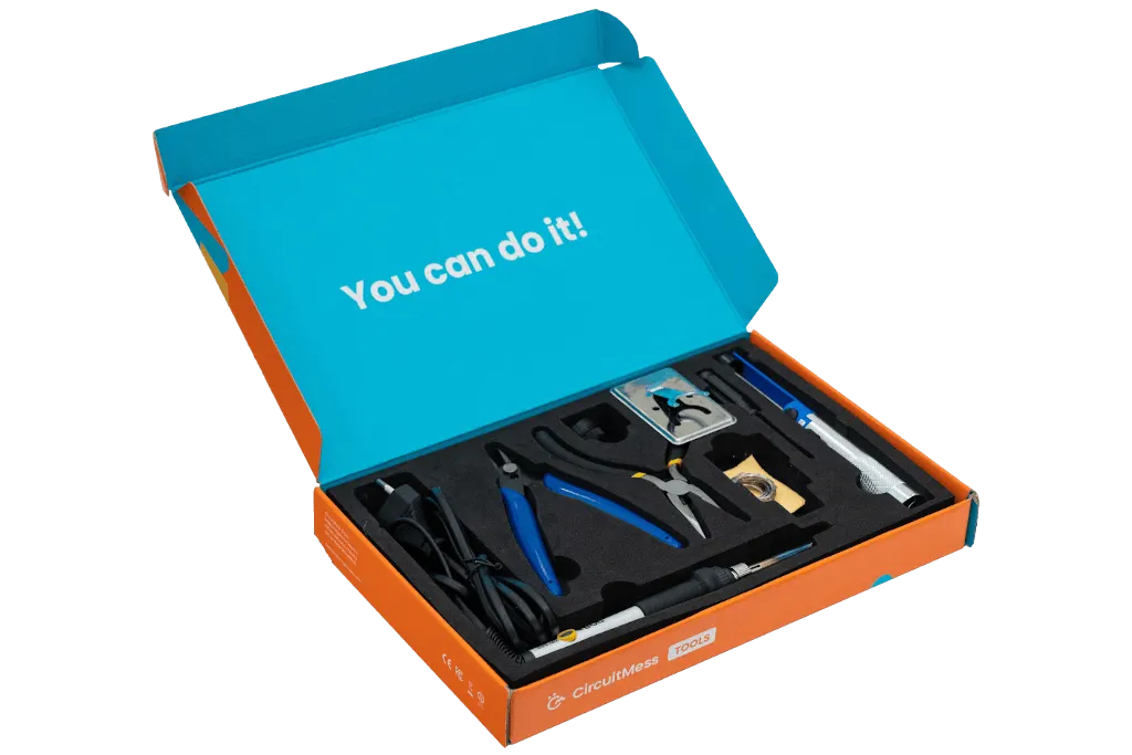 CircuitMess DIY Electronics Kit - STEM Learning Tools for Kids & Adults - Perfect for Home, School & Makerspace Projects