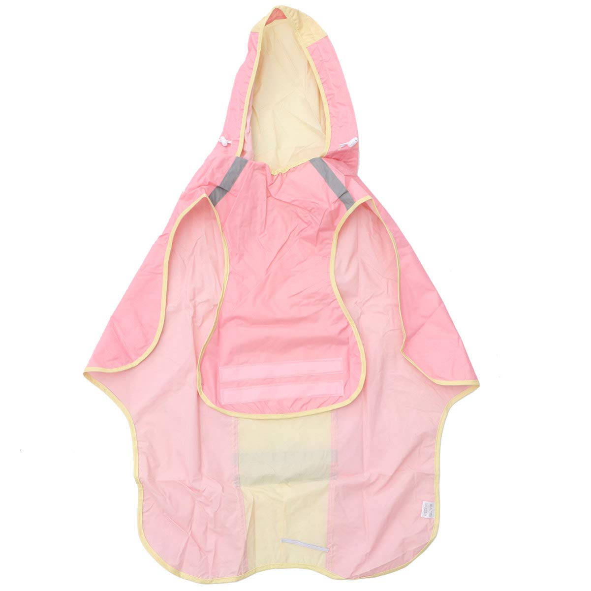 Balacoo Waterproof Dog Raincoat - Reflective Poncho for Greyhounds, Huskies & Puppies | Lightweight Dog Vest for Rainy Day Walks, Outdoor Adventures & Pet Safety