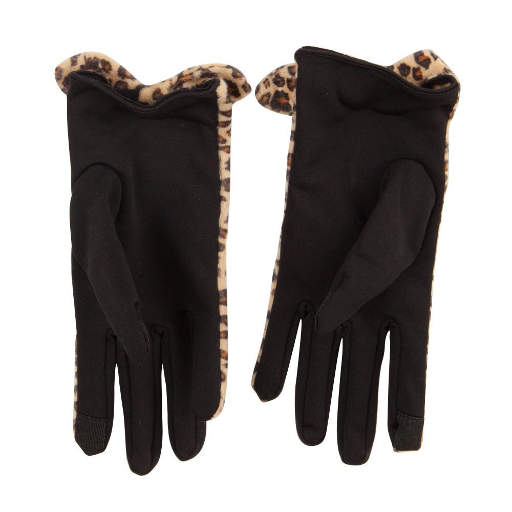Jeanne Simmons Women's Winter Gloves with Bow Accent - Touchscreen Texting Gloves for Cold Weather, Driving, and Outdoor Activities