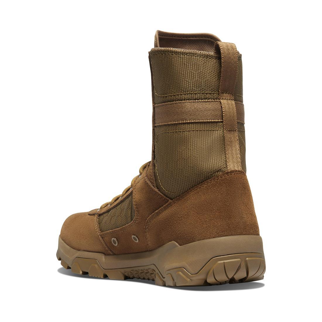 Sonic 8 Hot Military Boots Coyote Brown - Tactical Combat Boots for Men, Durable & Lightweight for Outdoor Hiking, Work, and Military Use