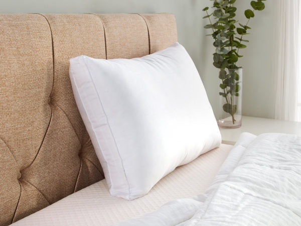 Dual Layer Extra Firm Support Pillow for Back & Side Sleepers - Carpenter Co. Comfort Pillow for Neck Pain Relief & Better Sleep