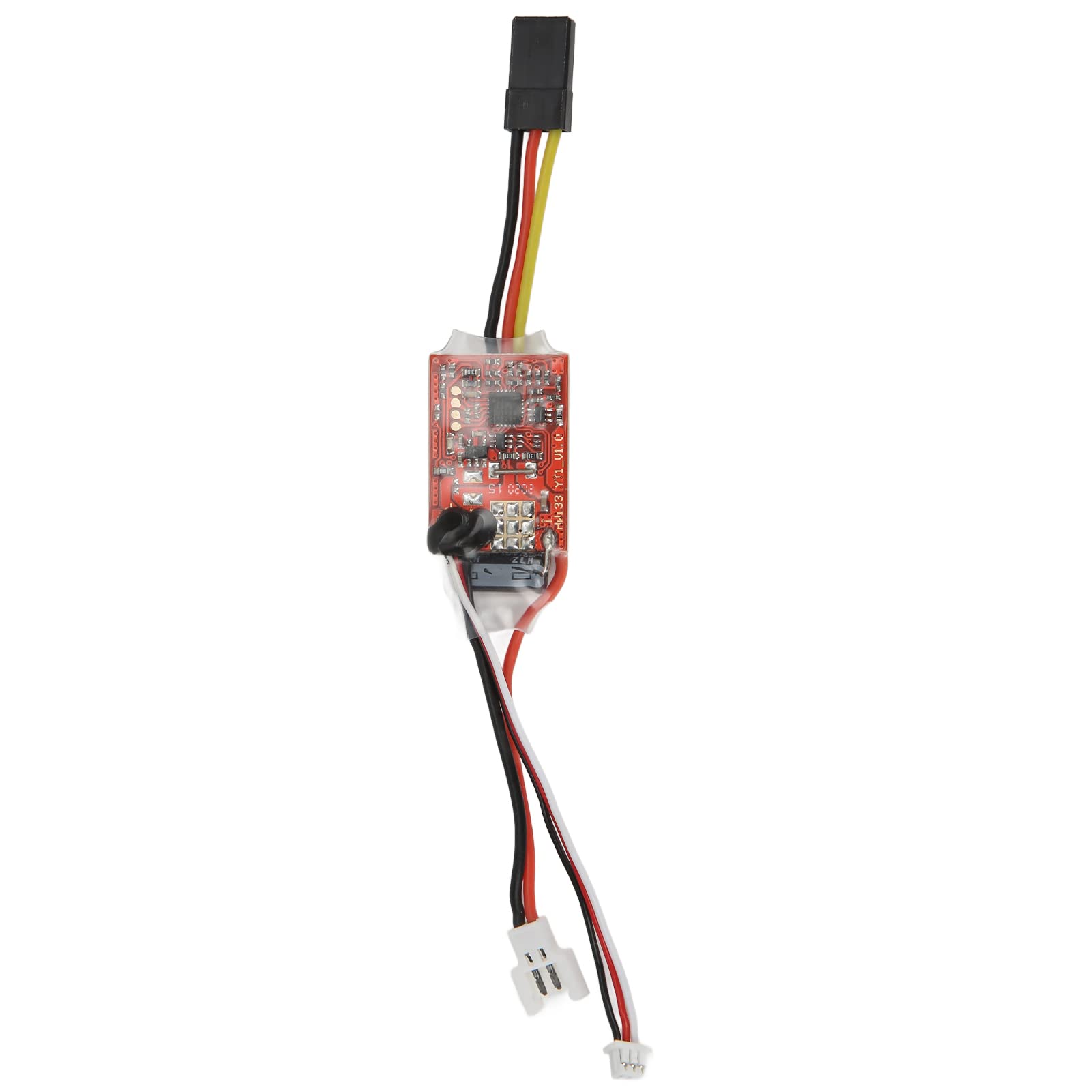 High-Performance ESC Speed Controller - Red Portable Electronic Speed Control for WLtoys RC Cars, Drones & Hobby Vehicles - Perfect for Racing, Off-Road & DIY Projects
