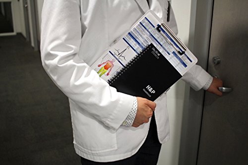 H&P Notebook (2 Pack) - Medical History and Physical Exam Notebook with 100 Pre-Printed Templates & Perforated Pages | Perfect for Doctors, Nurses & Healthcare Professionals | Ideal for Patient Records, Clinical Notes & Hospital Use