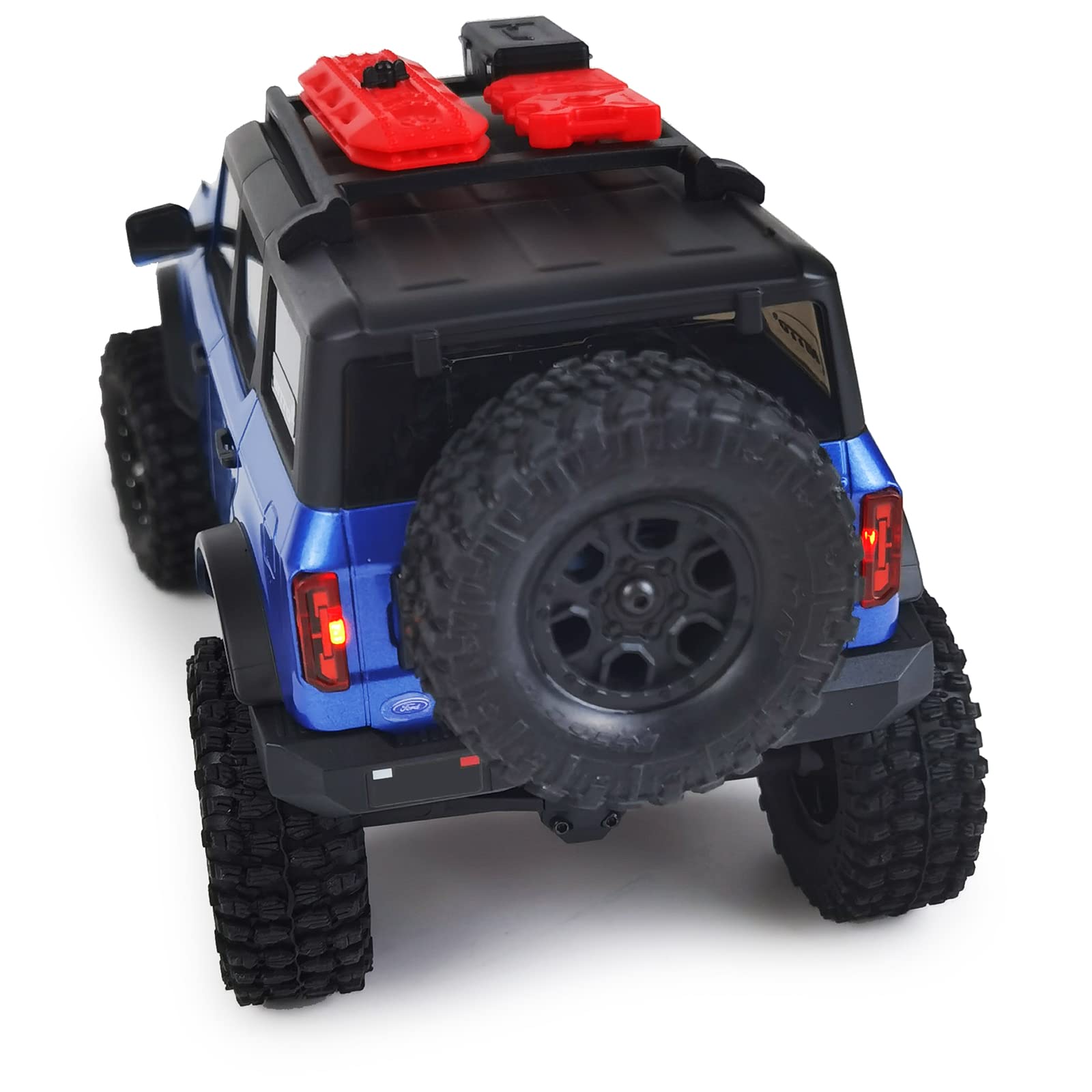 1/24 RC Crawler Car SCX24 LED Taillight Rear Lights - Bronco AXI00006 Upgrades Accessories for Off-Road Night Driving & Crawling Adventures