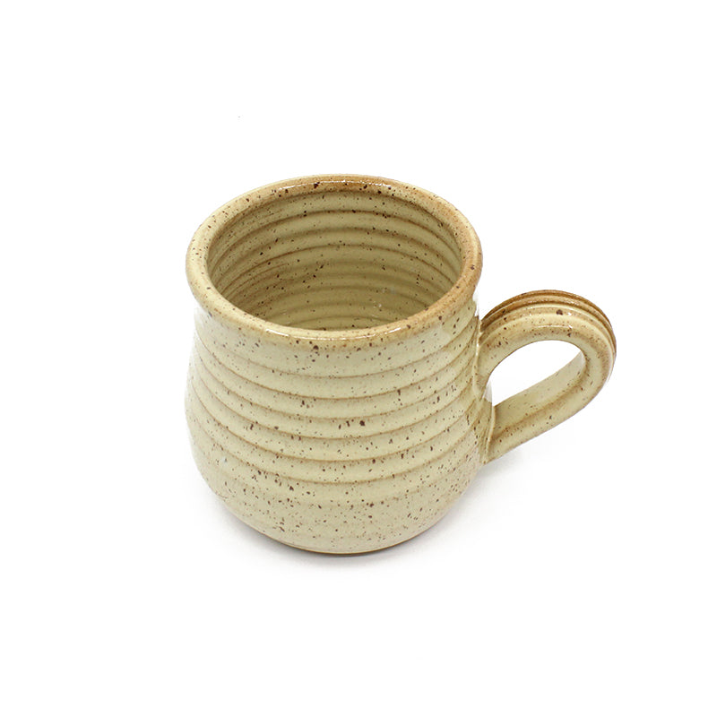 Honey Speckle Ceramic Coffee Mug - Handmade by Michelle Bow - Perfect for Tea, Coffee & Hot Chocolate at Home or Office