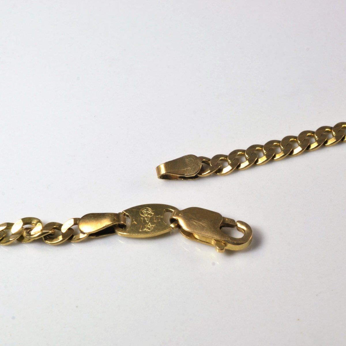 10K Yellow Gold Cable Link Chain Necklace - 18.5 Inches Solid Gold Rope Chain for Men & Women - Perfect for Layering, Gift Giving, and Everyday Wear