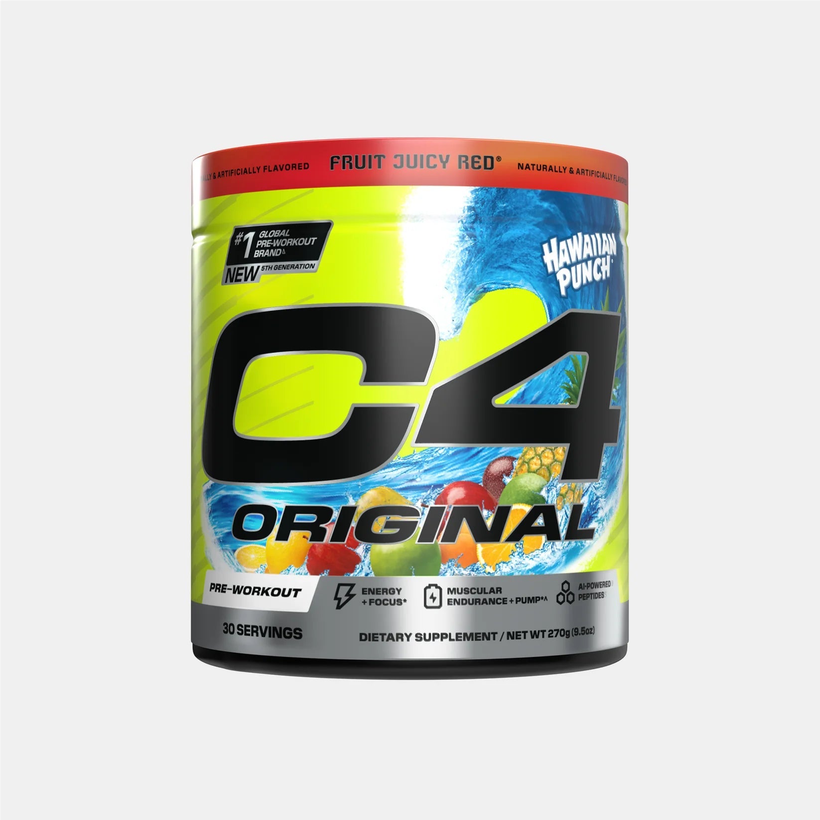 C4 Original Pre Workout Powder - Energy & Endurance Booster for Gym, Running & Fitness | Best Pre-Workout Supplement for Men & Women | Blue Raspberry Flavor