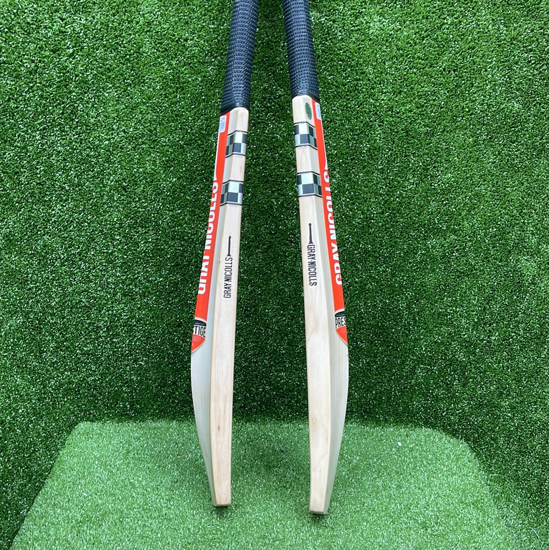 Gray Nicolls Prestige Junior/Youth English Willow Cricket Bat - Lightweight & Durable for Youth Cricket Training & Matches
