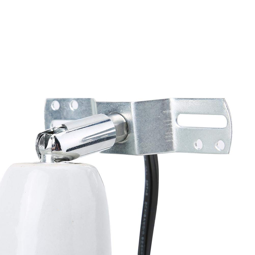E27 Lamp Bulb Socket Holder with Pet Clip - Ceramic Heat Lamp Base for Reptiles, US Plug - Perfect for Terrariums, Incubators & Pet Heating