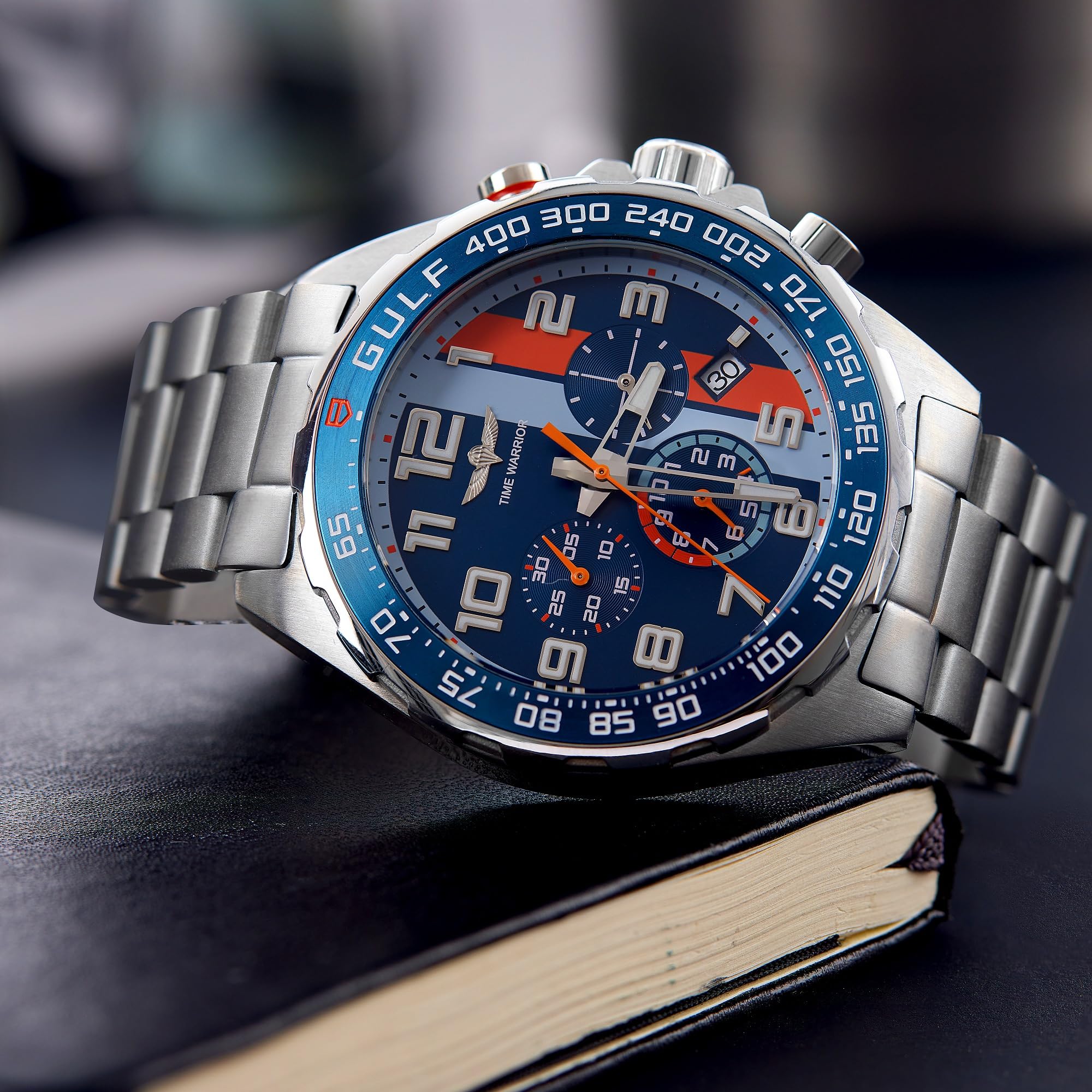 Premium Stainless Steel Men's Watch - Luxury Elegant Design, Sapphire Crystal Glass, Luminous Hands, Japanese Automatic Movement - Perfect for Business, Formal Events & Everyday Wear