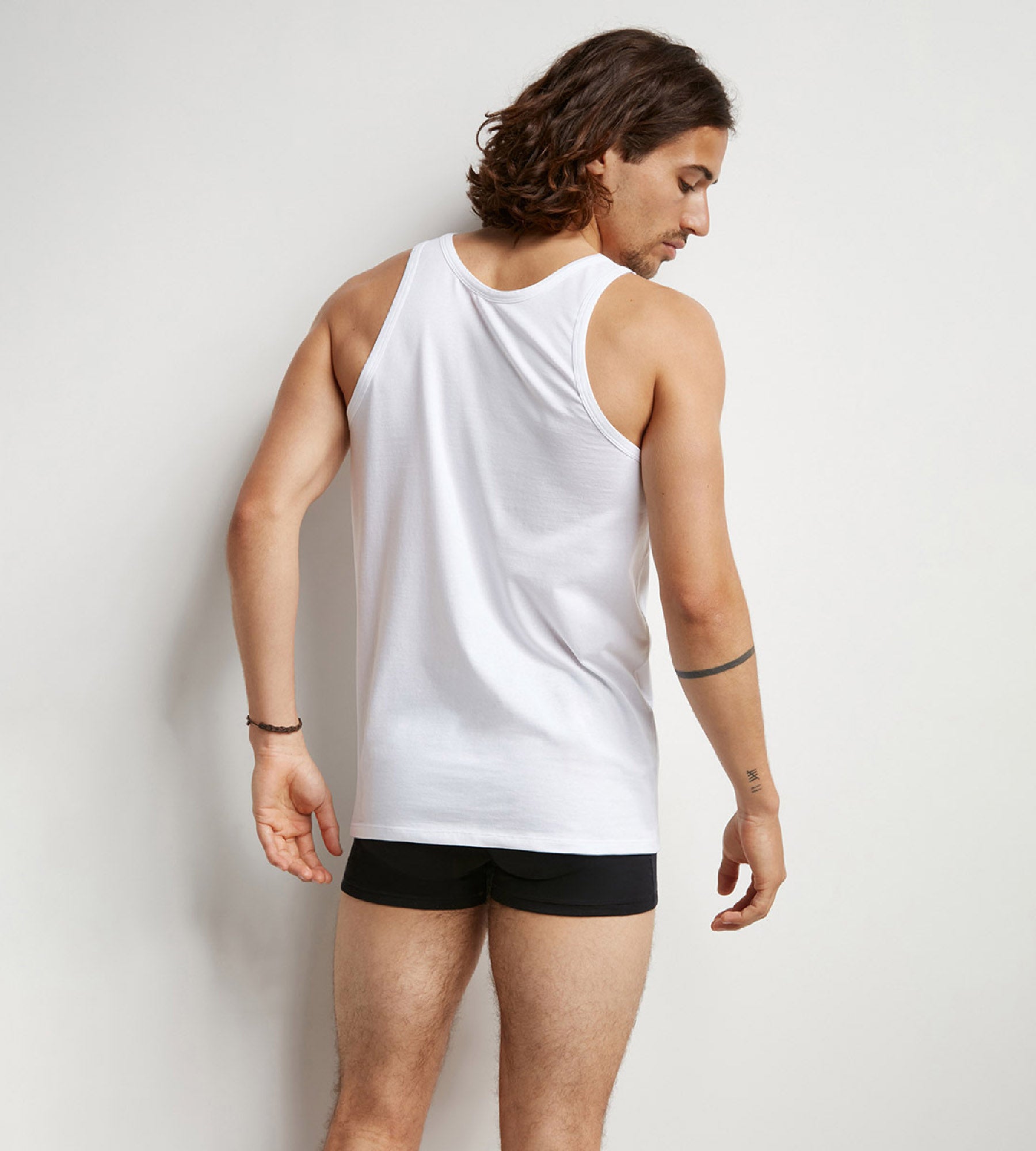 2 Pack Men's Moisture Wicking Cotton Tank Tops - Breathable & Odor Resistant for Gym, Running & Summer Outdoor Activities