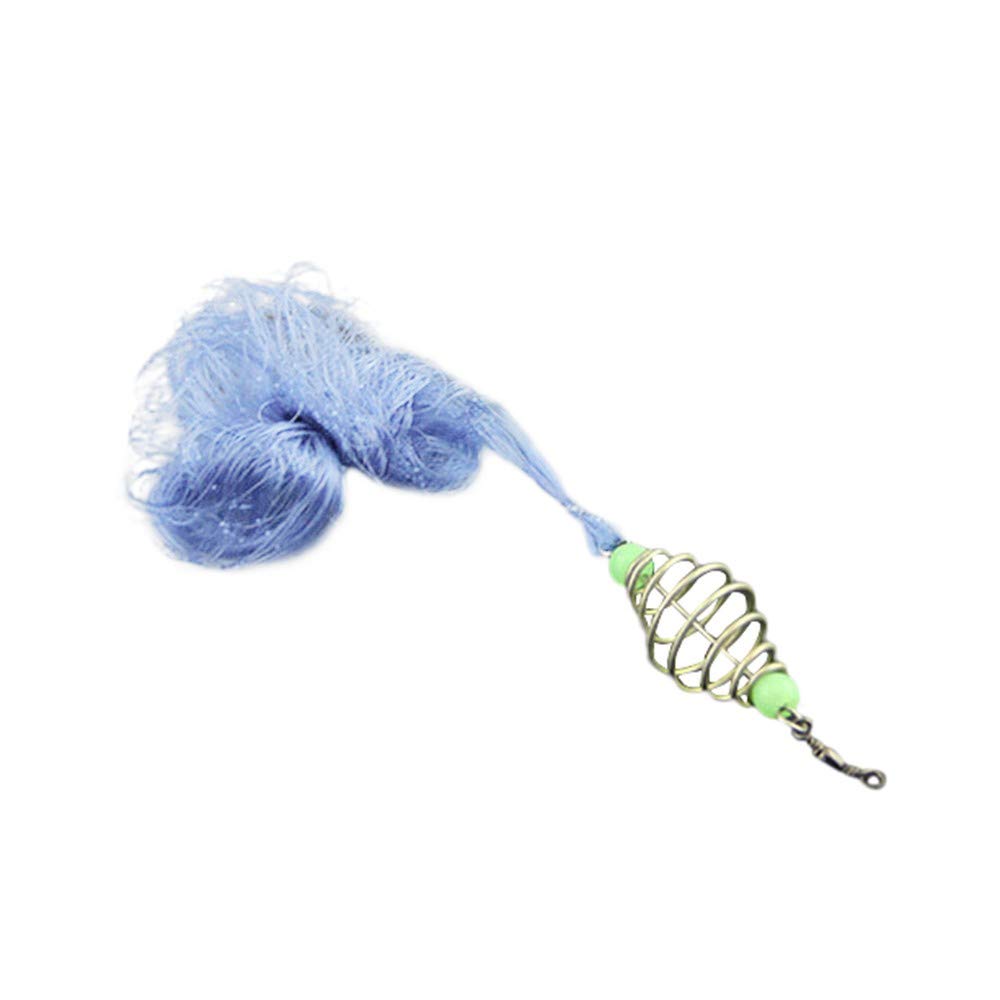 Copper Spring Fishnet Tackle Shoal Trap - Durable Bead Netting for Fishing | Perfect for Freshwater & Saltwater Fishing