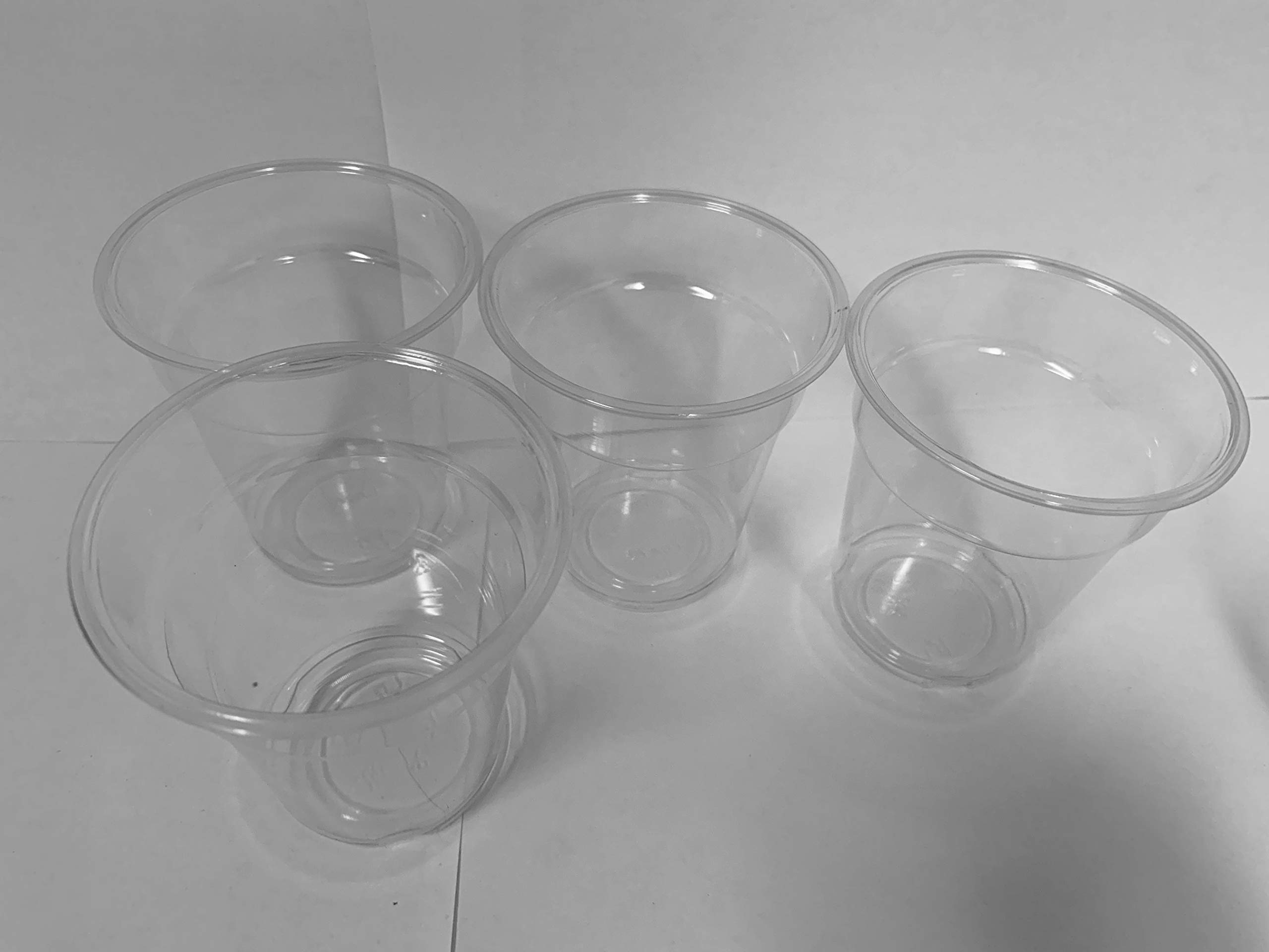 8oz Clear Plastic Disposable Cups - 1000 Pack Premium Crystal Clear PET Drinking Cups for Cold Beverages, Iced Coffee, Tea, Juice, Smoothies, Slush, Soda, Cocktails, Beer & Sundae - BPA Free, Kid Safe - Perfect for Parties, Picnics, BBQs, Cafes & Restaurants