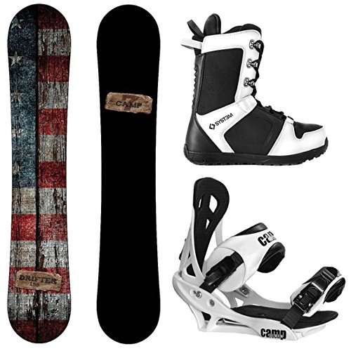 Camp Seven Drifter Summit Men's Snowboard Package - All-Mountain Riding