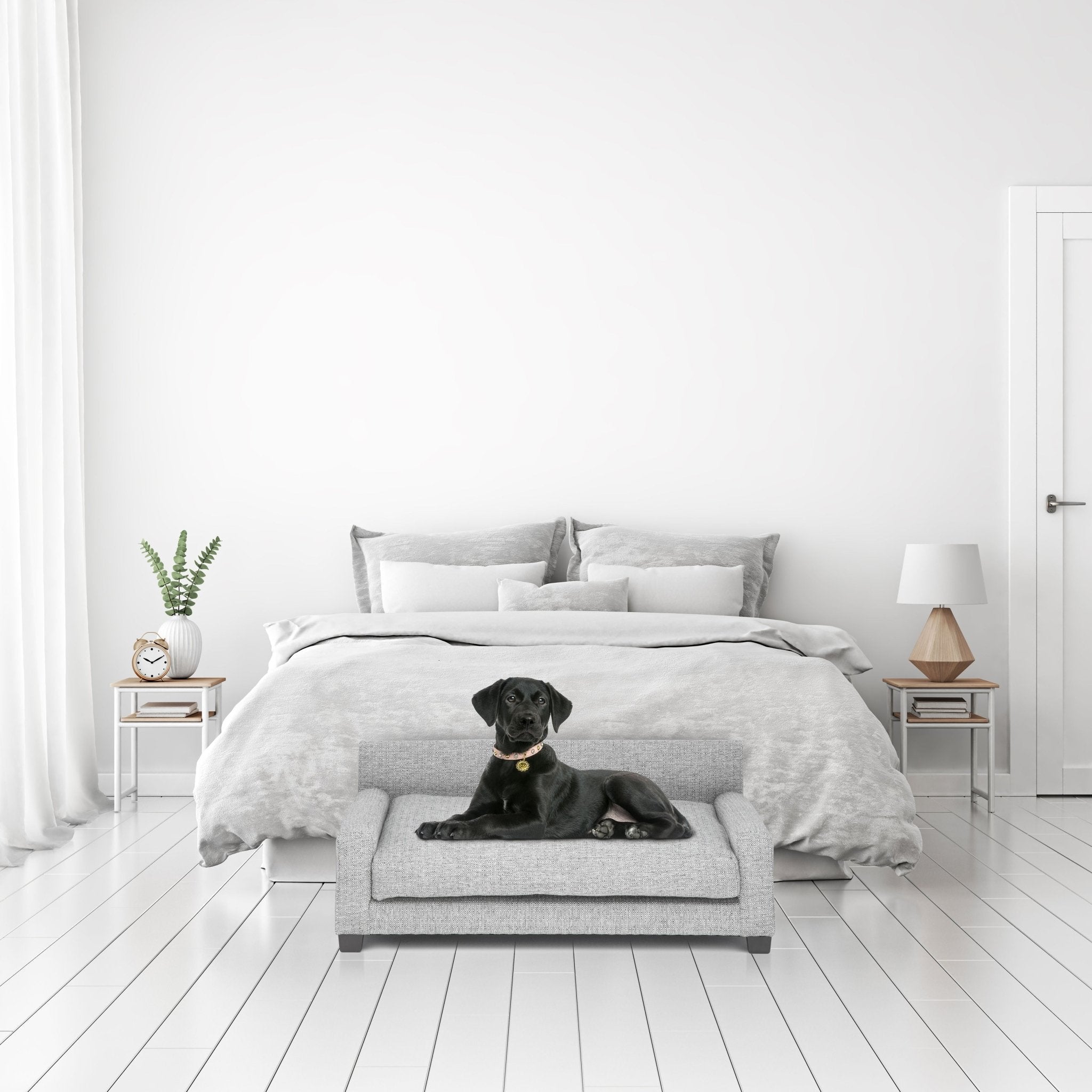 Club Nine Pets Metro Orthopedic Dog Bed with Metal Frame - Supportive Comfort for Large Dogs - Perfect for Living Room, Bedroom & Pet-Friendly Spaces
