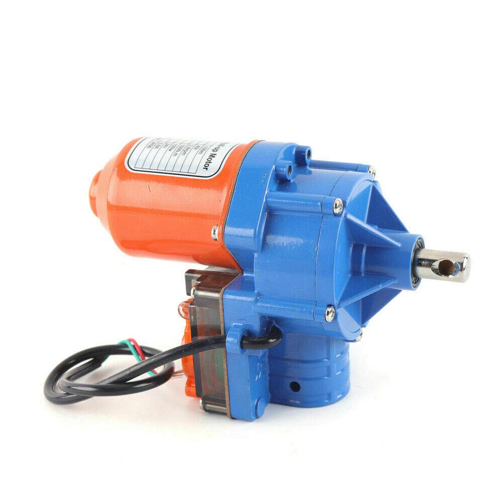 Eapmic 100W 24V 2.8RPM Automatic Greenhouse Roll Up Motor - Durable Film Roller for Greenhouse Ventilation & Shed Venting, Max 100M Roll Length - Perfect for Greenhouses, Poly Tunnels & Agricultural Ventilation Systems