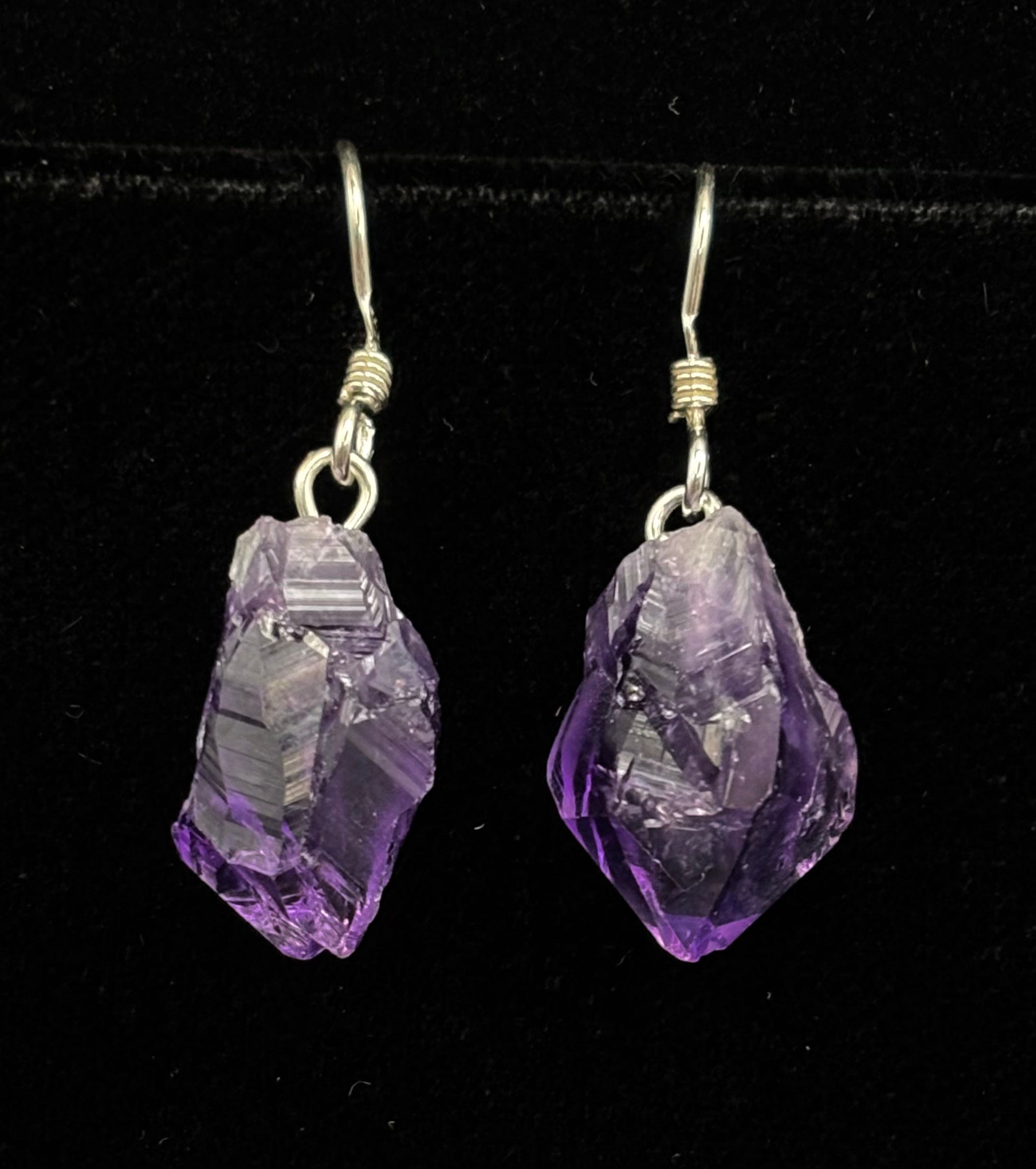 Amethyst Earrings Sterling Silver 925 - Elegant Purple Gemstone Jewelry for Women, Perfect Gift for Birthday, Anniversary & Special Occasions