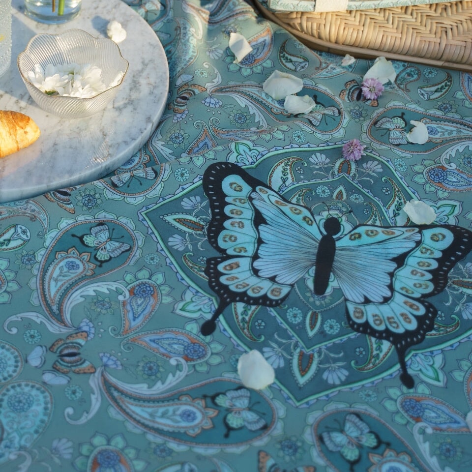 Butterfly Effect Sand Free Beach Towel - Quick Dry, Super Absorbent, Lightweight & Portable - Perfect for Beach, Pool, Picnic, and Outdoor Activities