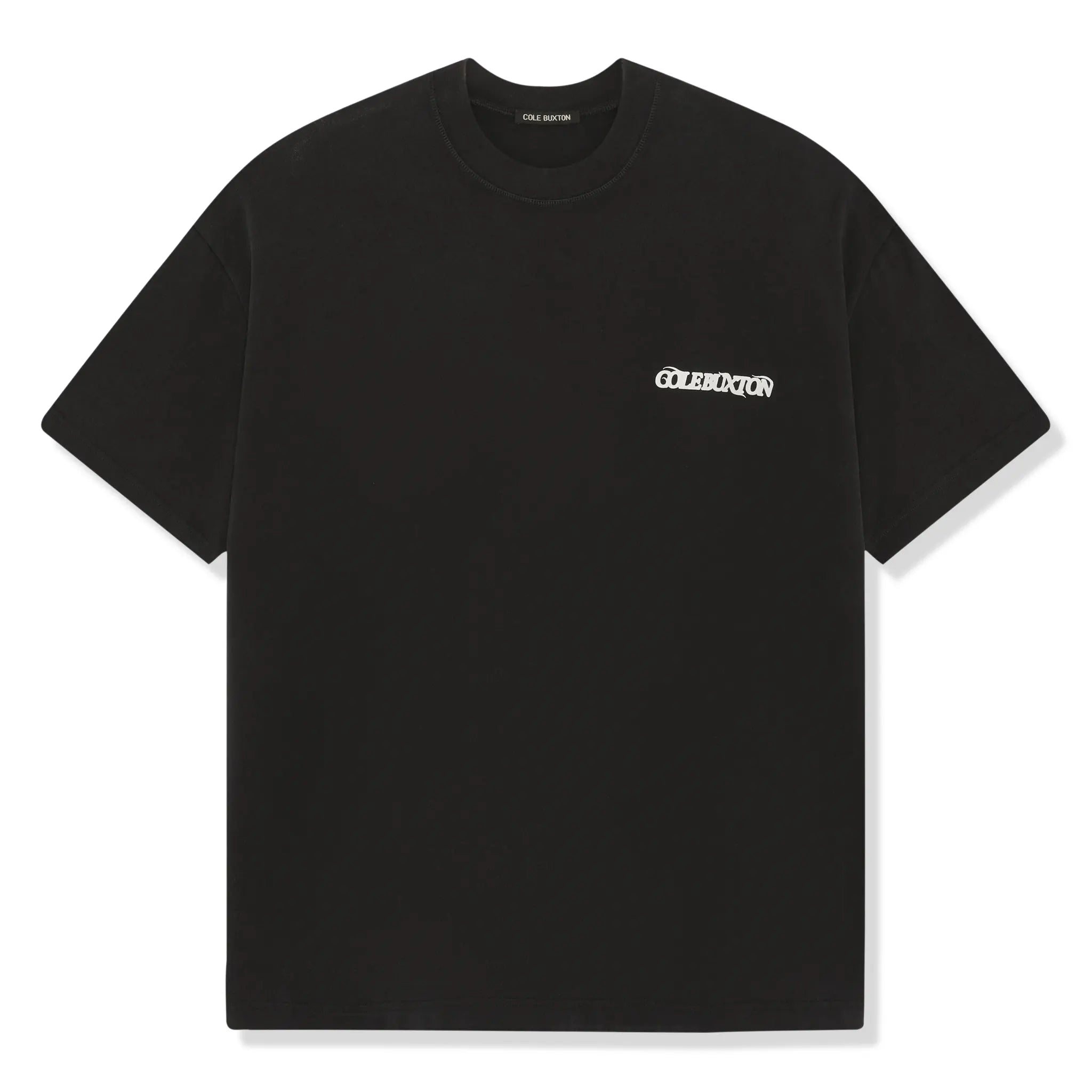 Cole Buxton Balearic Vintage Black T-Shirt for Men - Classic Cotton Tee for Casual Wear, Street Style & Everyday Outfits