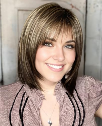 brown mix blonde