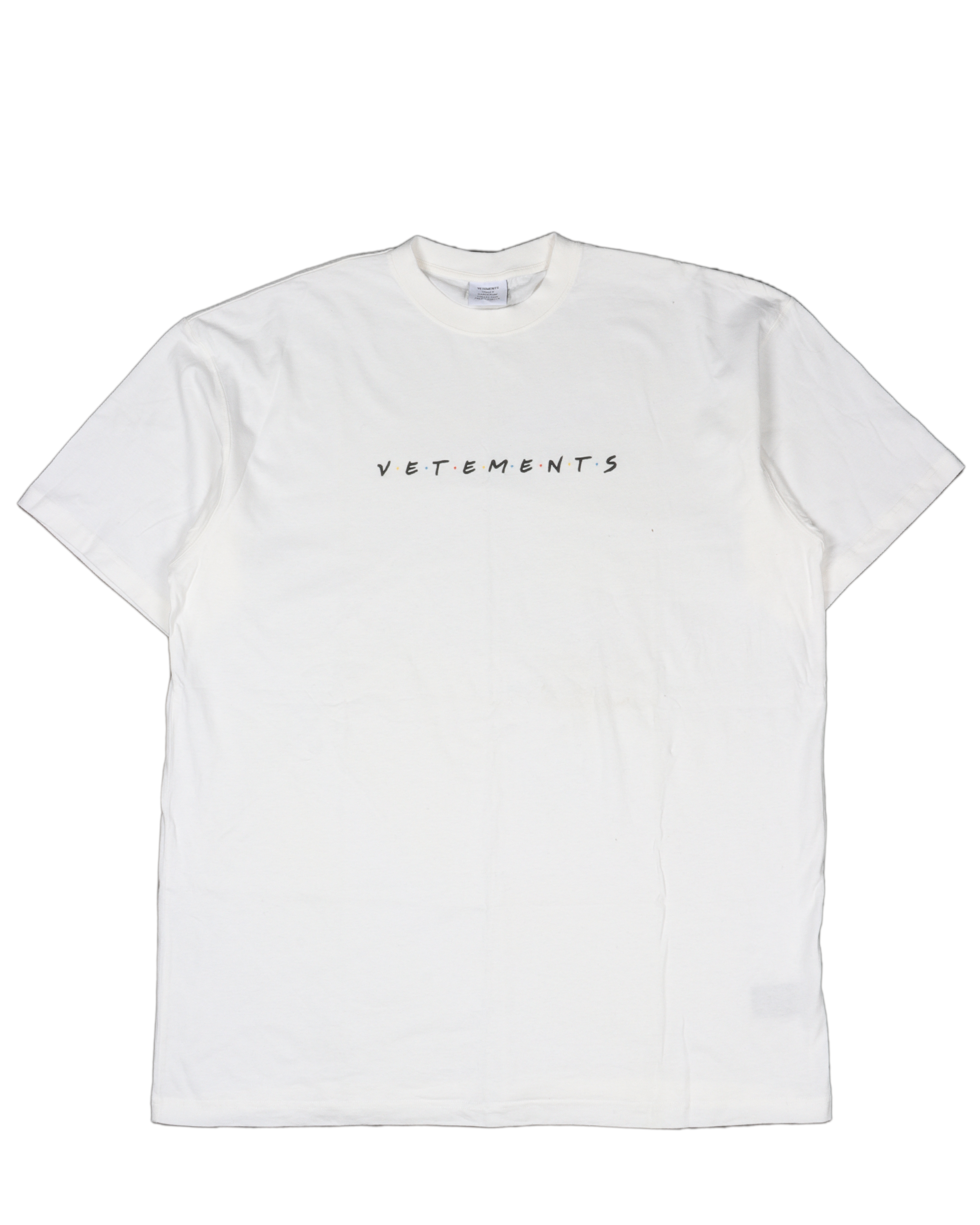 Friends TV Show Oversized Parody Logo Graphic T-Shirt - Comfortable Cotton Tee for Fans, Casual Wear & Gift Giving