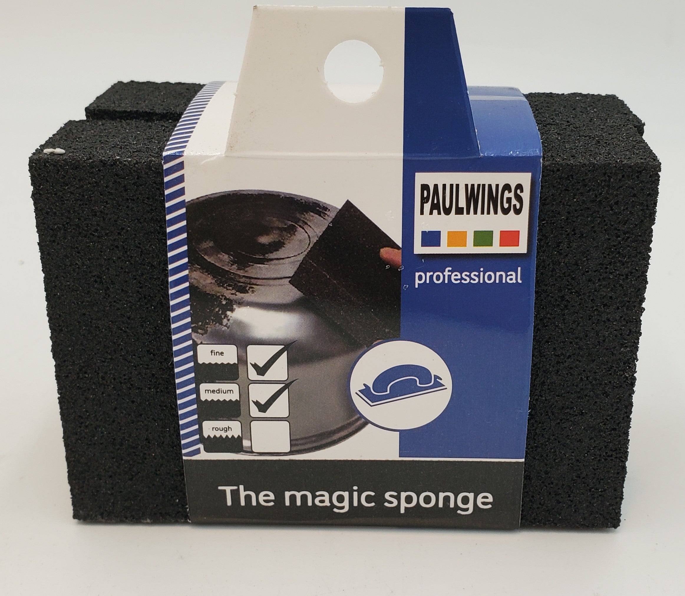 2-Pack Sanding Sponge for Woodworking, Drywall & Metal - Fine & Coarse Grit for Smoothing & Polishing - Perfect for DIY Projects, Home Renovation & Crafting