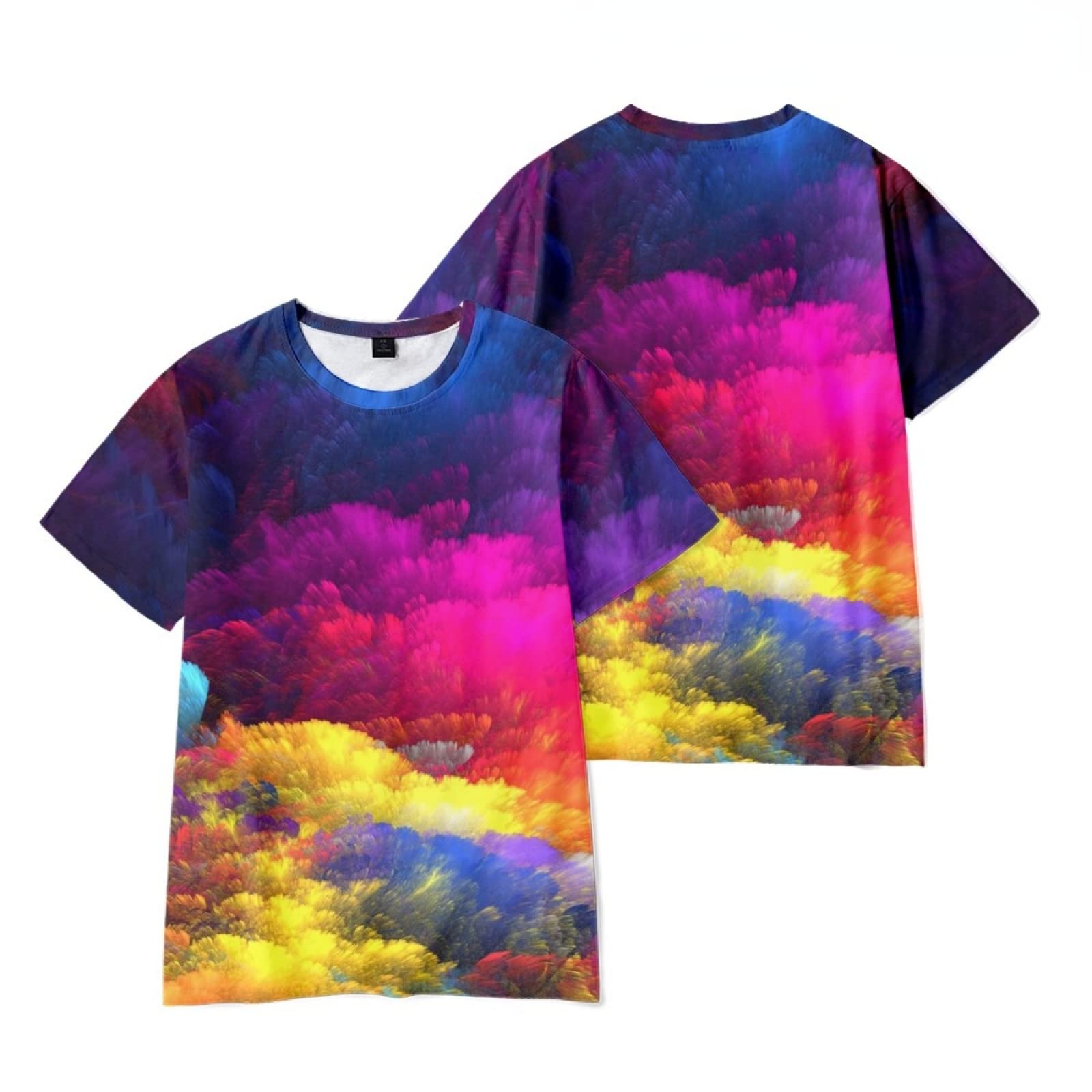 LGBTQ+ Pride Rainbow T-Shirt for Men & Women - Gay Lesbian Couples Matching Shirts with Flag Design - Perfect for Pride Parades, Festivals & LGBTQ+ Events