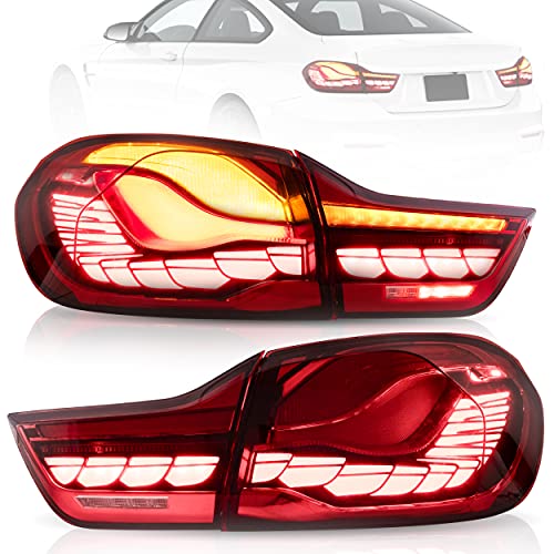 14-20 BMW 4 Series tail lights(Dragon Scale Red)