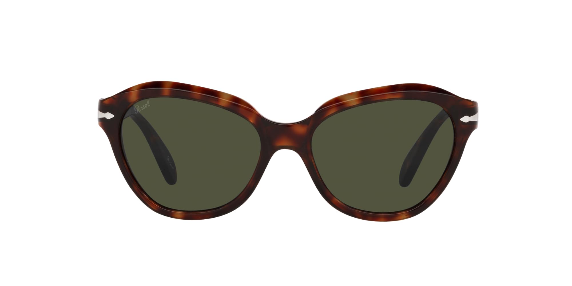 Persol PO0582S Cat Eye Sunglasses for Women - Vintage Retro Style UV Protection - Perfect for Driving, Beach & Outdoor Activities