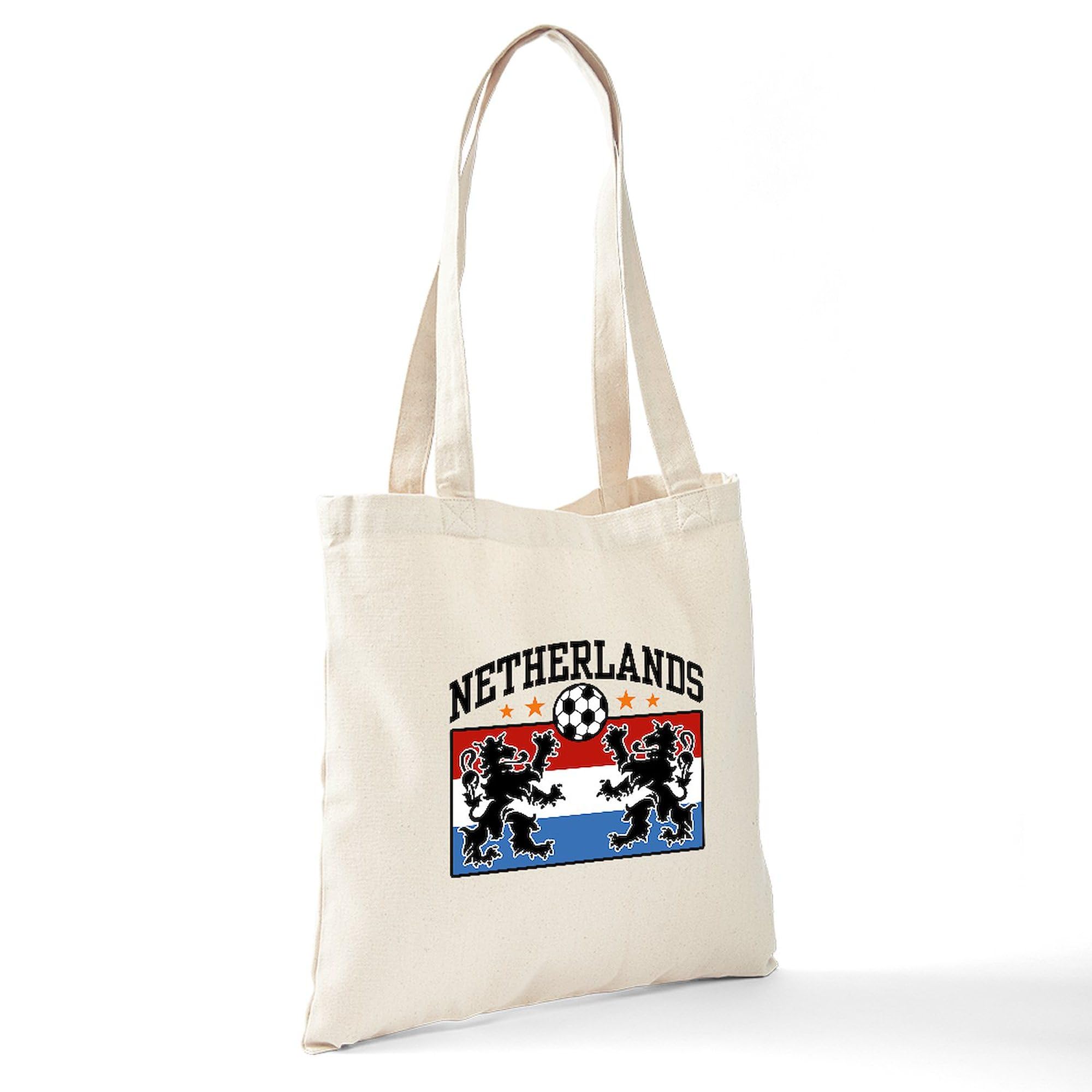 Netherlands Soccer Tote Bag - Eco-Friendly Reusable Canvas Shopping Bag for Groceries, Beach & Fan Gear | CafePress