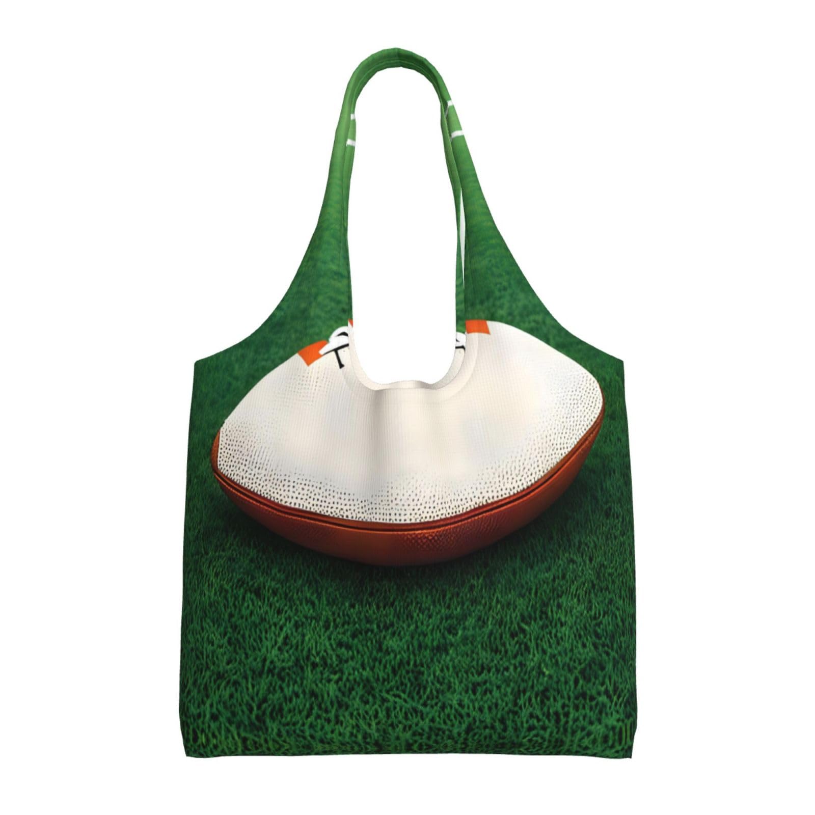 Women's Canvas Tote Bag - Basketball Print Grocery & Travel Bag for Daily Use