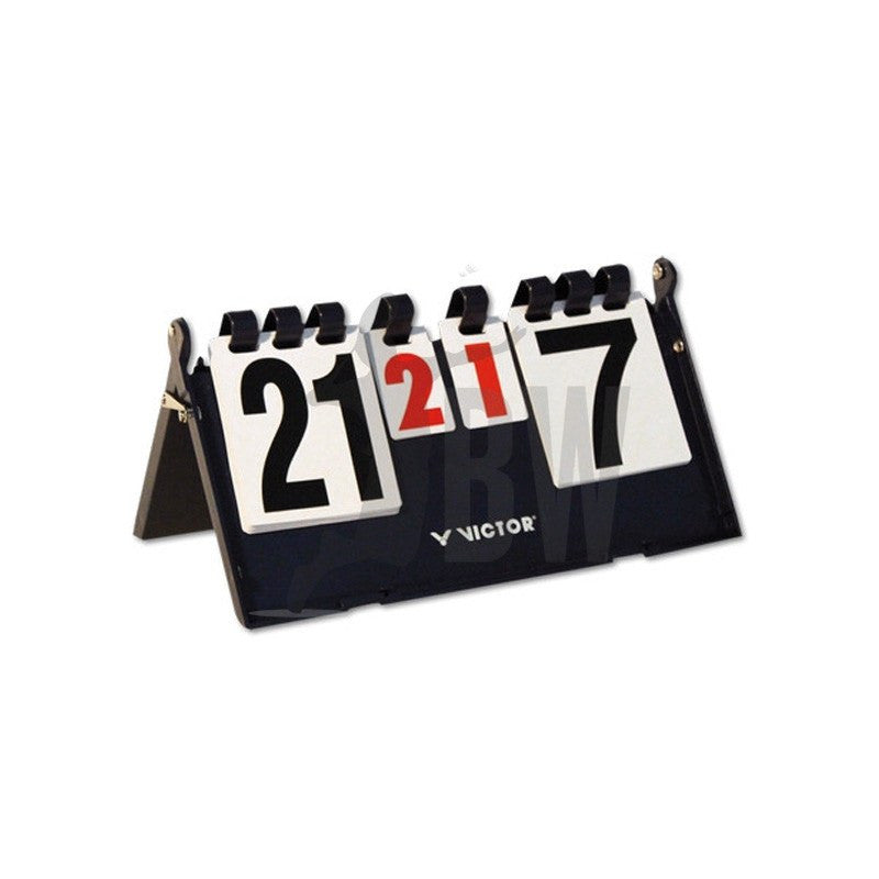 VICTOR Badminton Scoreboard - Portable Tournament Score Keeper for Badminton Matches & Training | Perfect for Coaches, Clubs, and Home Practice