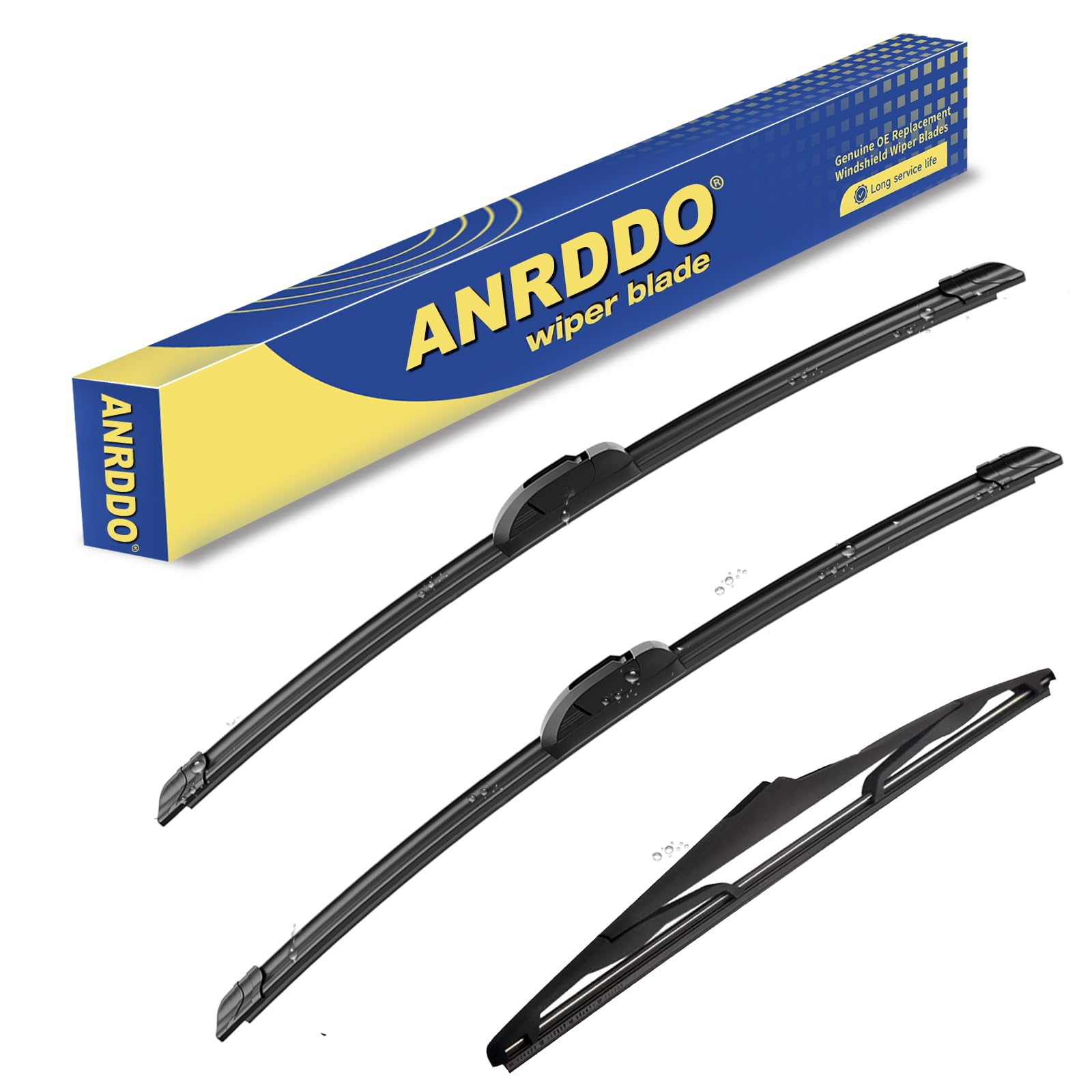 Jeep Wrangler JK Windshield Wiper Blades Set (2007-2018) - 15