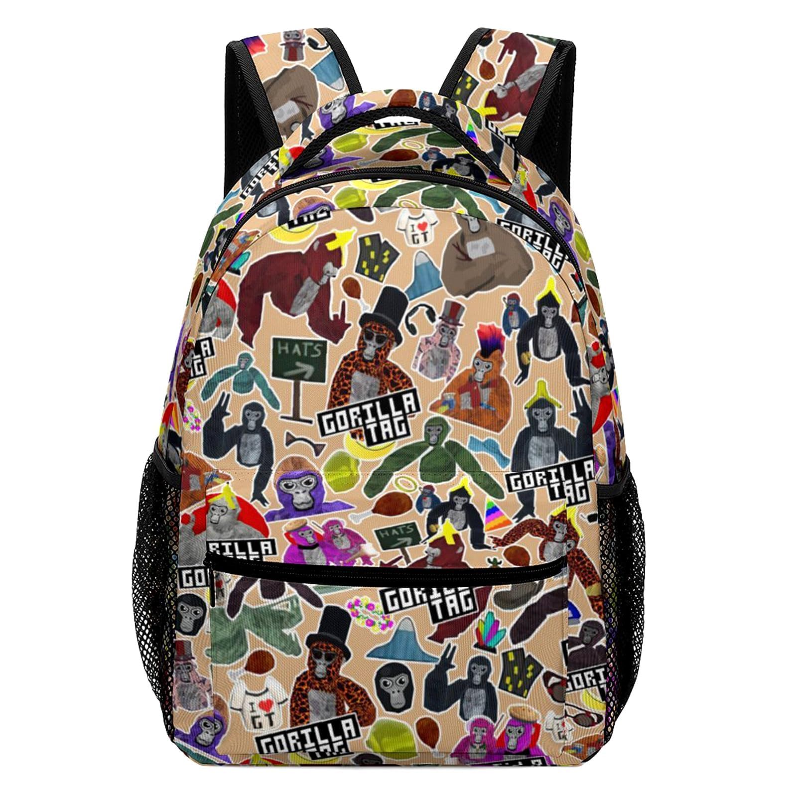 Gorilla Tag Backpack - Large Capacity VR Gaming Backpack for Gorilla Tag Players - Perfect for VR Gaming, Travel & School Use