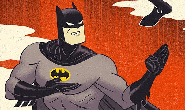 Batman: The Animated Series - Night of the Ninja Limited Edition Screen Printed Poster | DC Comics Collectible Wall Art for Home & Office Decor
