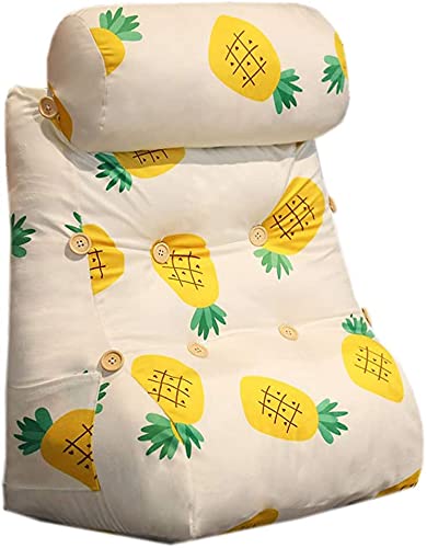 HCGZ Adjustable Wedge Pillow for Back Support - Soft Triangle Cushion for Sofa, Bed & Reading - Washable Lumbar & Waist Support Pillow - Perfect for Sitting in Bed, Reading, or Post-Surgery Comfort