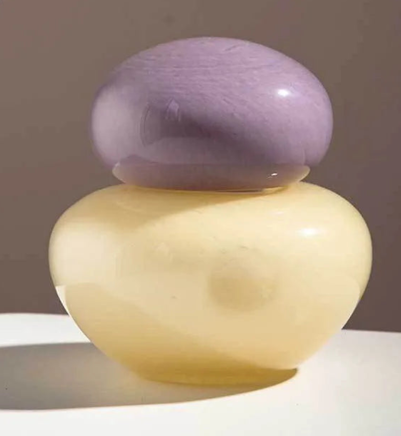 Pebble Glow Glass Vase - Elegant Decorative Vase for Home, Wedding, and Party Decor - Perfect for Centerpieces, Floral Arrangements, and Gift Giving