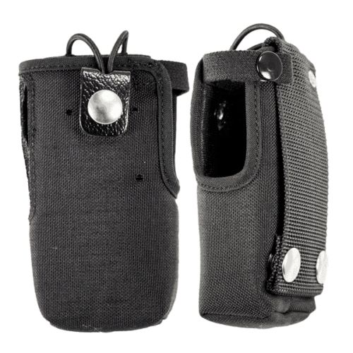 RCA HN200FL Nylon Holster - Durable Belt Clip Pouch for Smartphones, Radios & Tools | Perfect for Work, Hiking & Outdoor Activities